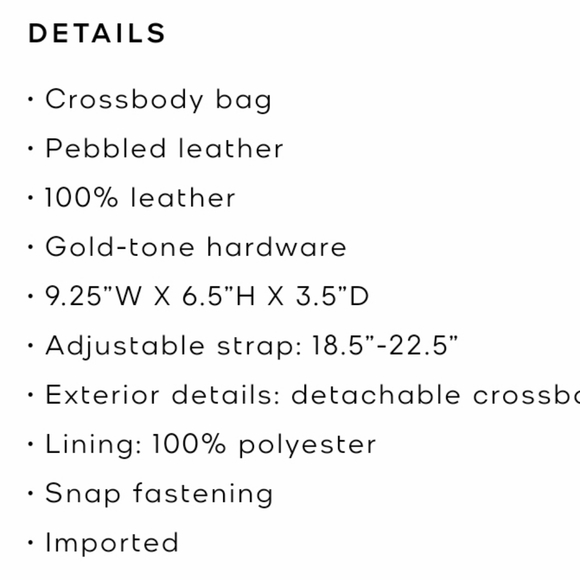 Michael kors Emelia Small Saddle Crossbody - Picture 12 of 12